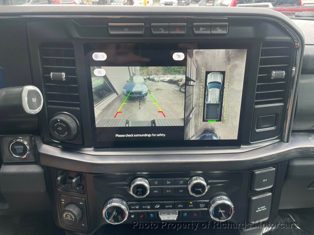 2023 Ford Super Duty F-250 SRW LARIAT 4WD Crew Cab 6.75' Box - Antimatter Blue Metallic exterior view 16