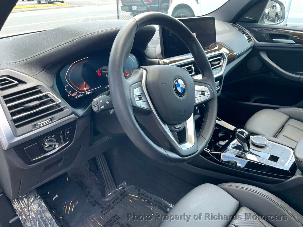 2023 BMW X3 xDrive30i Sports Activity Vehicle - Alpine White exterior view 10