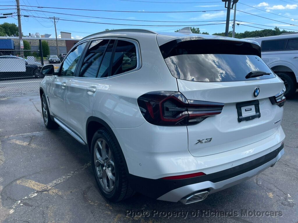 2023 BMW X3 xDrive30i Sports Activity Vehicle - Alpine White exterior view 6