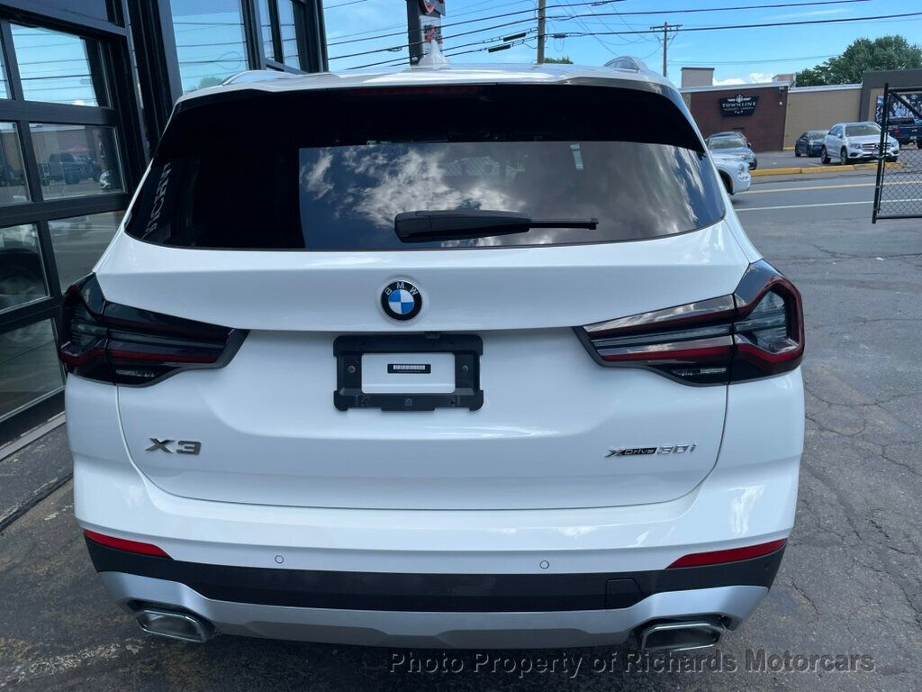 2023 BMW X3 xDrive30i Sports Activity Vehicle - Alpine White exterior view 7