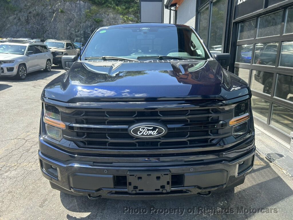 2024 Ford F-150 XLT 4WD SuperCrew 5.5' Box - Atlas Blue Metallic exterior view 6