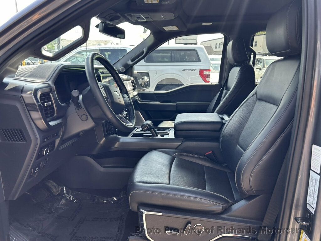 2024 Ford F-150 LARIAT 4WD SuperCrew 5.5' Box - Carbonized Gray Metallic exterior view 12