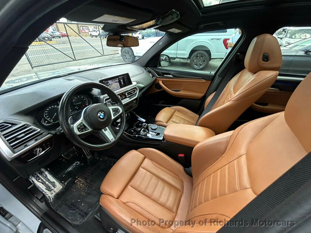 2022 BMW X3 xDrive30i Sports Activity Vehicle - Brooklyn Grey Metallic exterior view 12