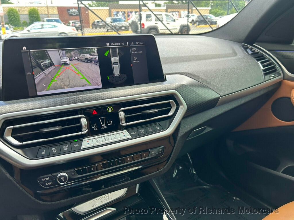 2022 BMW X3 xDrive30i Sports Activity Vehicle - Brooklyn Grey Metallic exterior view 14