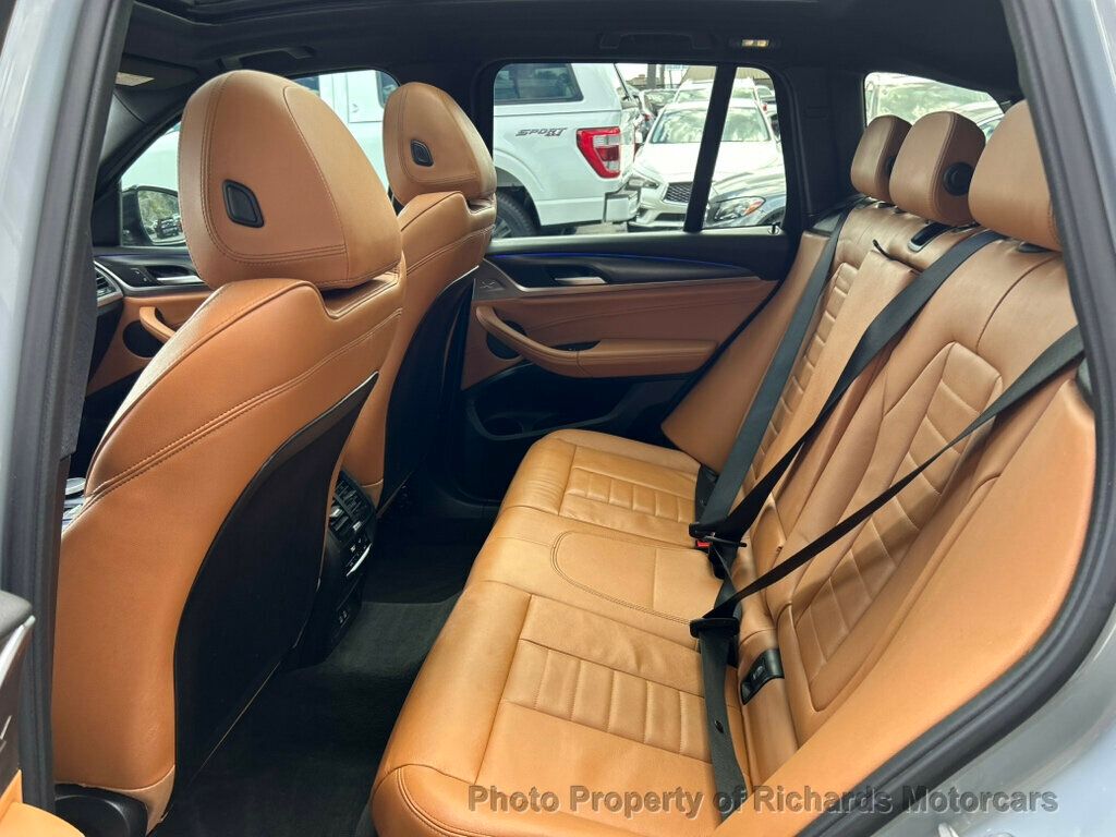 2022 BMW X3 xDrive30i Sports Activity Vehicle - Brooklyn Grey Metallic exterior view 17