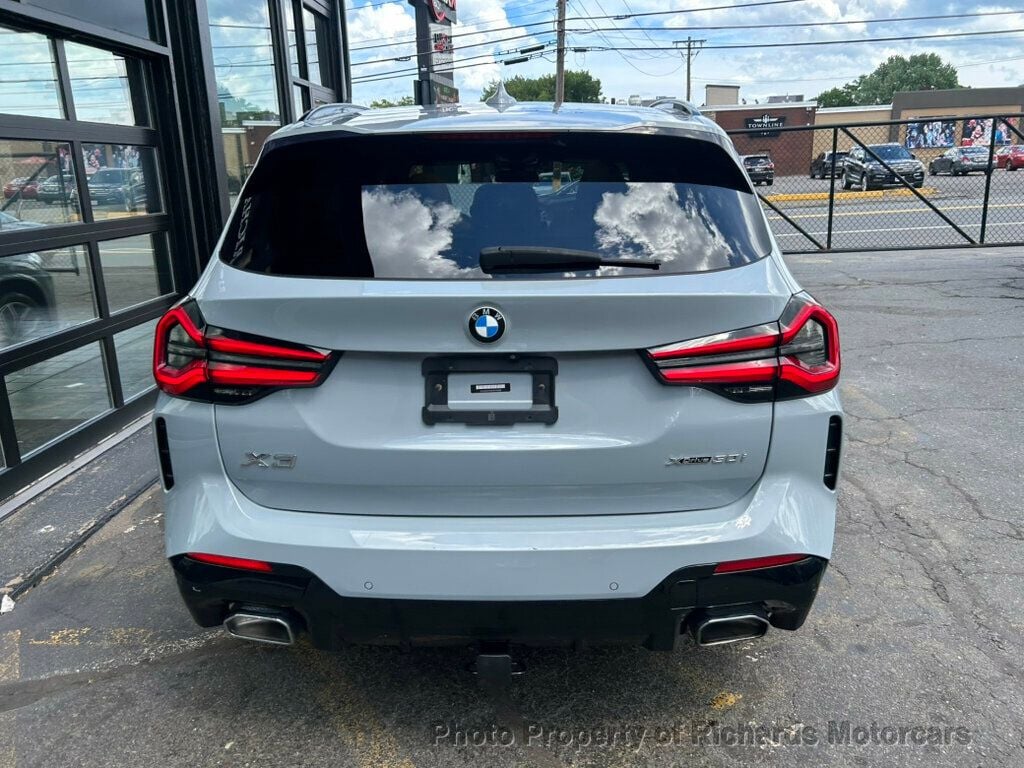 2022 BMW X3 xDrive30i Sports Activity Vehicle - Brooklyn Grey Metallic exterior view 3