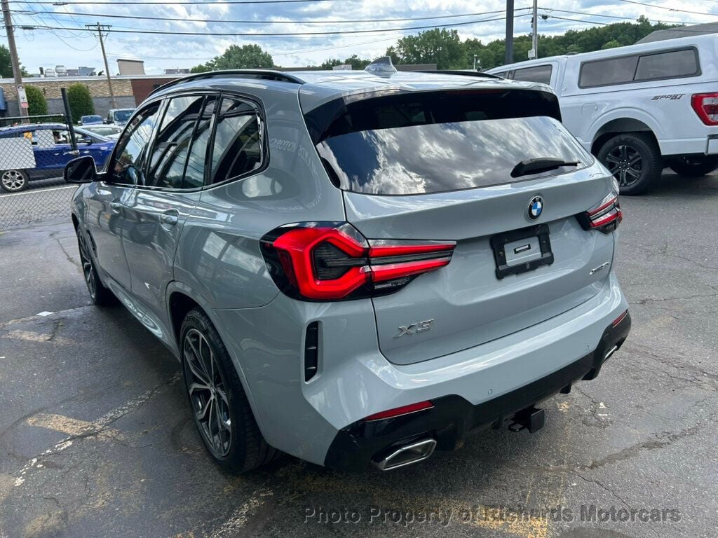 2022 BMW X3 xDrive30i Sports Activity Vehicle - Brooklyn Grey Metallic exterior view 4
