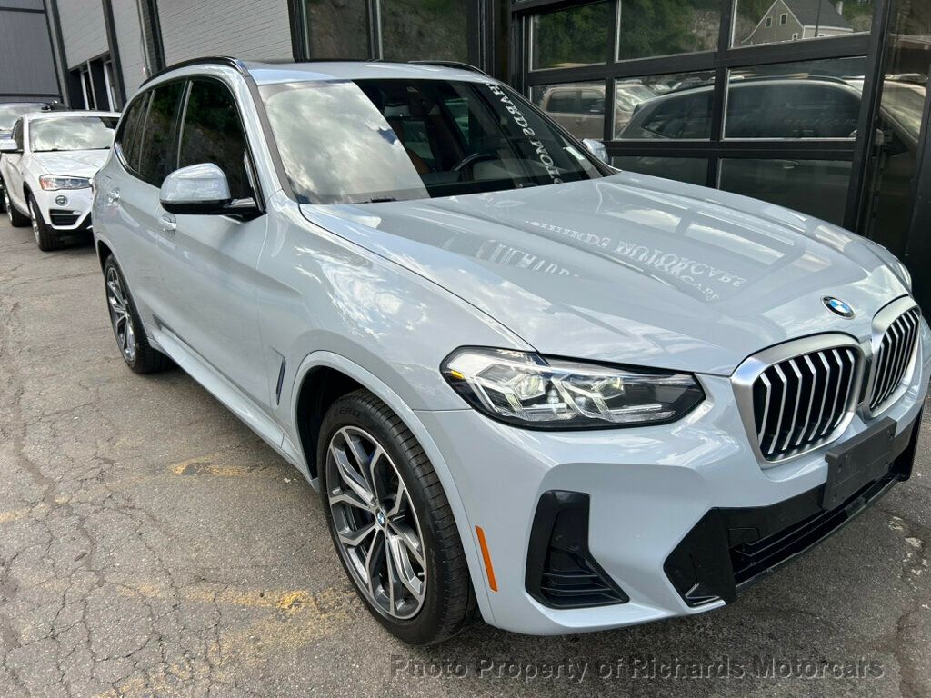 2022 BMW X3 xDrive30i Sports Activity Vehicle - Brooklyn Grey Metallic exterior view 7