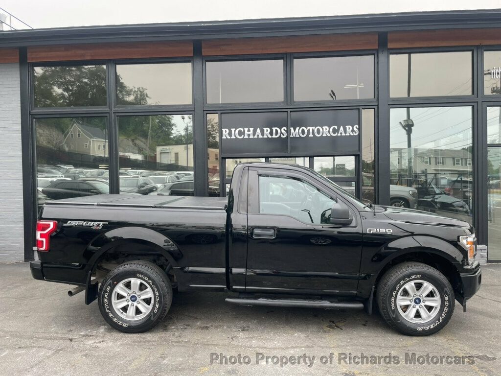 2018 Ford F-150 XL 4WD Reg Cab 6.5' Box - Shadow Black exterior view 2