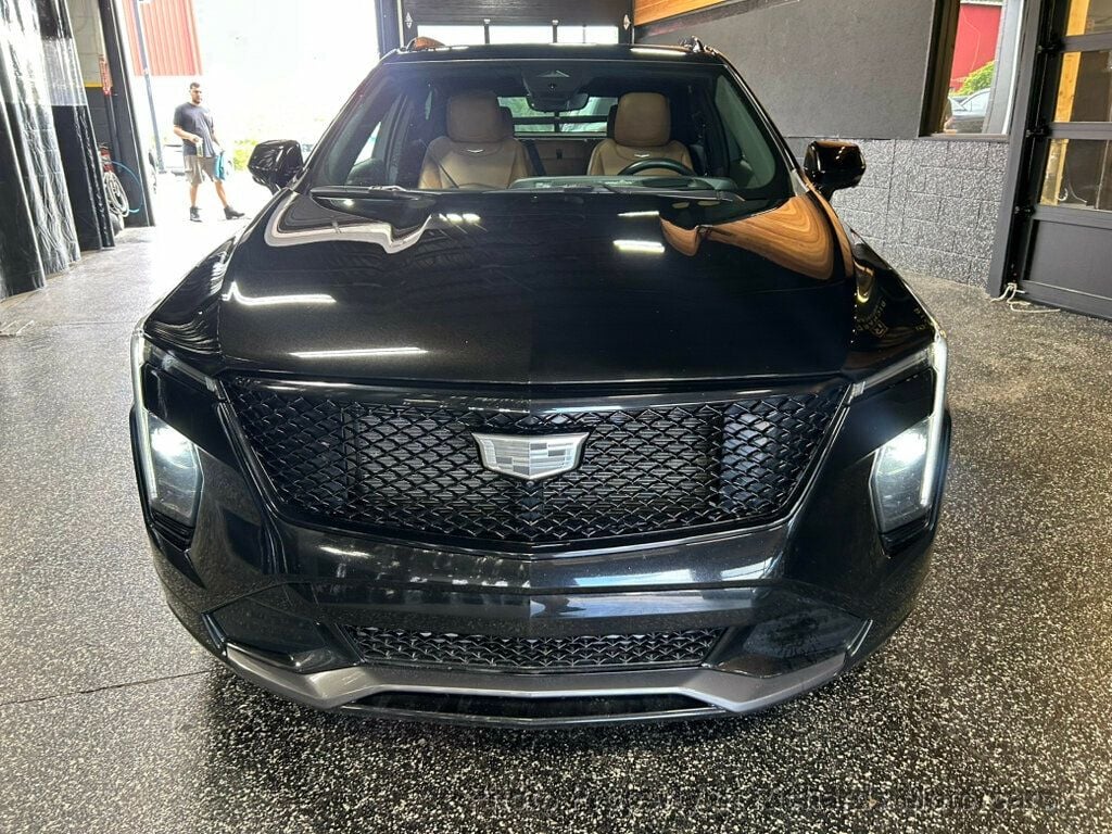 2024 Cadillac XT4 AWD 4dr Sport - Stellar Black Metallic exterior view 6