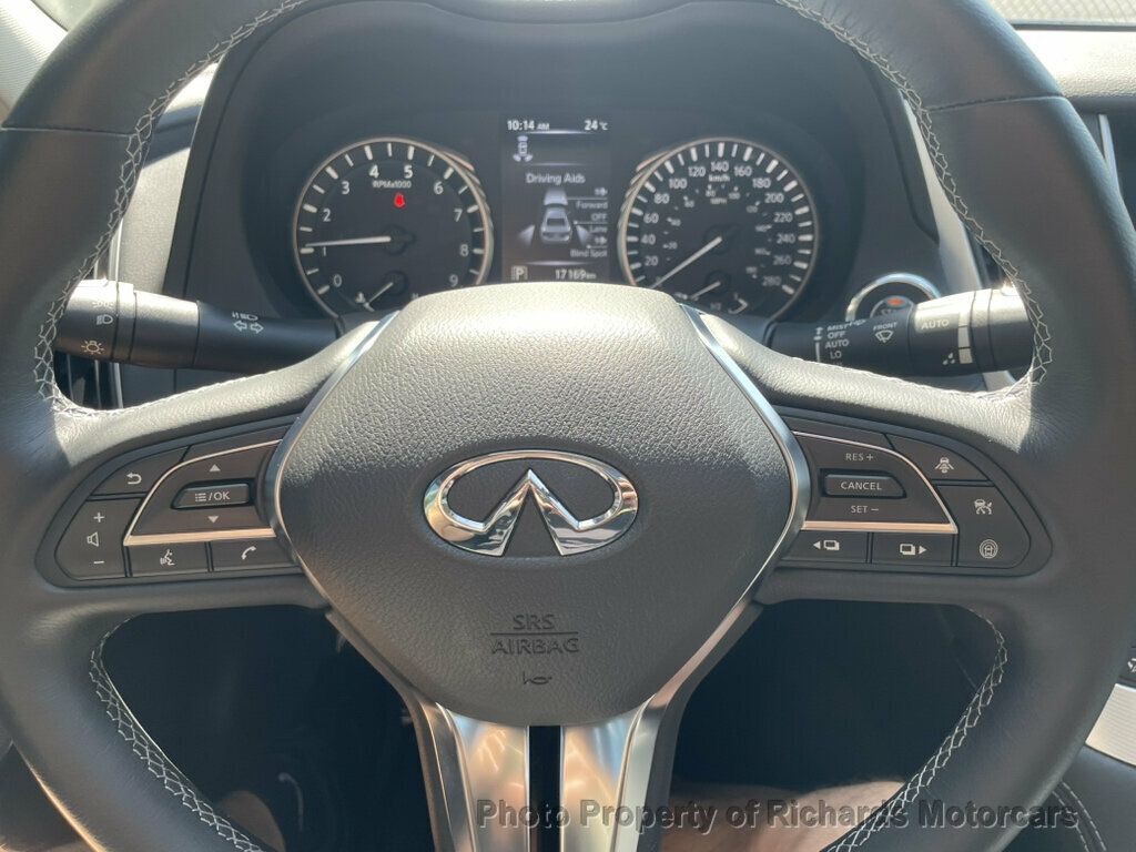 2024 INFINITI Q50 LUXE AWD - Black Obsidian exterior view 13