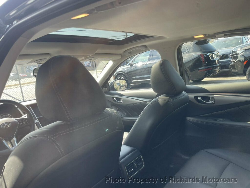 2024 INFINITI Q50 LUXE AWD - Black Obsidian exterior view 16