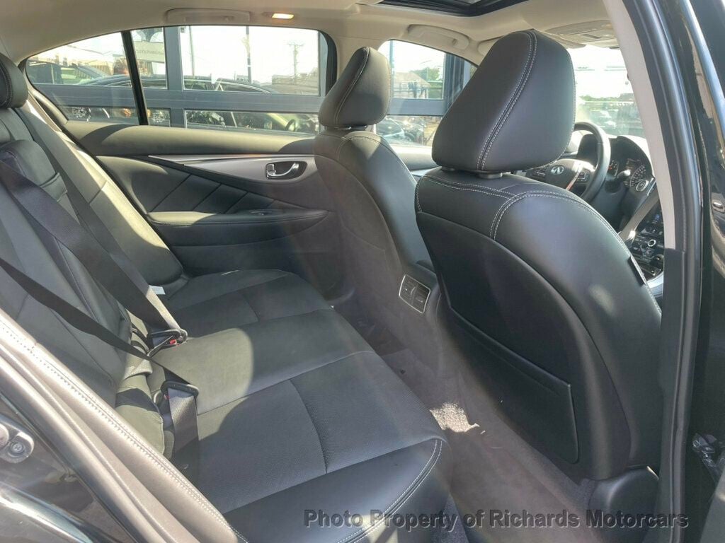 2024 INFINITI Q50 LUXE AWD - Black Obsidian exterior view 18