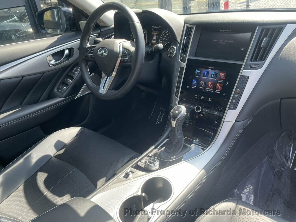 2024 INFINITI Q50 LUXE AWD - Black Obsidian exterior view 20