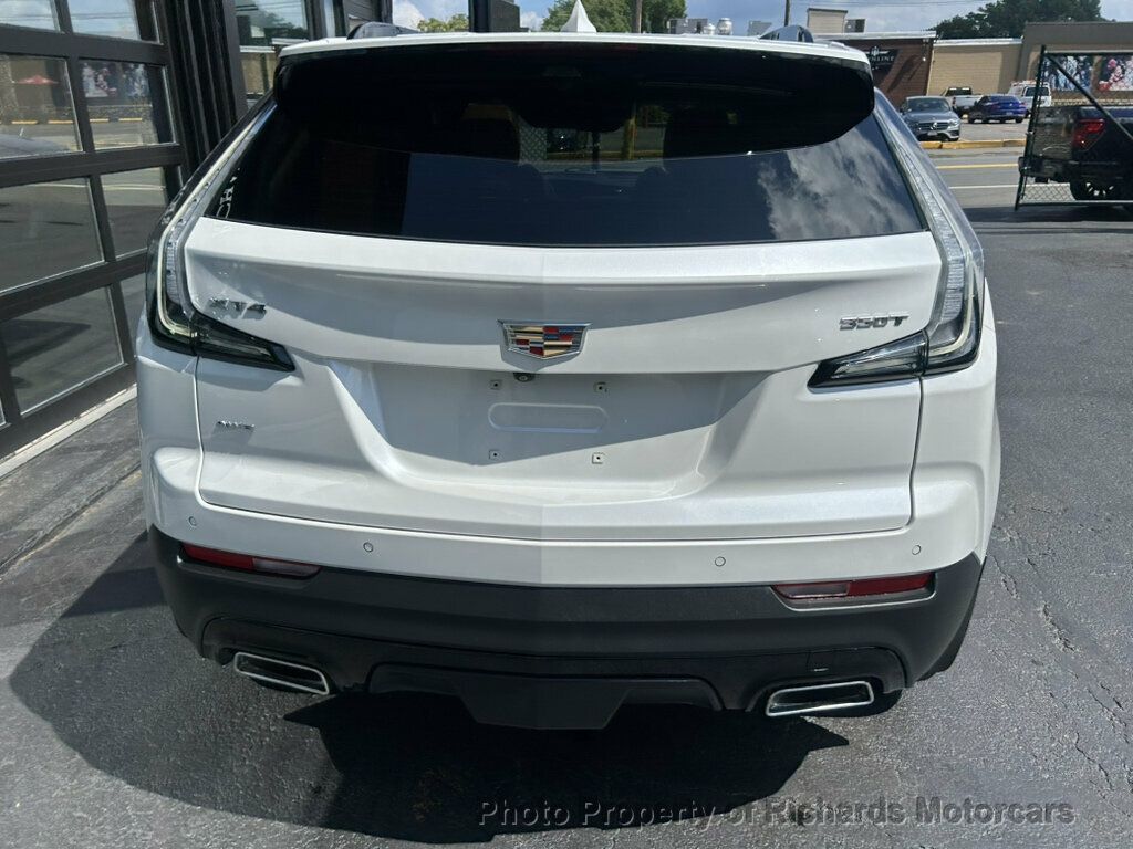2022 Cadillac XT4 AWD 4dr Sport - Crystal White Tricoat exterior view 3