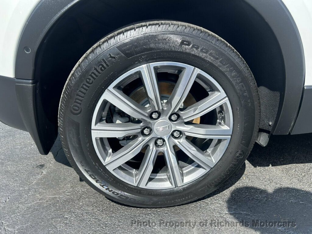 2022 Cadillac XT4 AWD 4dr Sport - Crystal White Tricoat exterior view 9