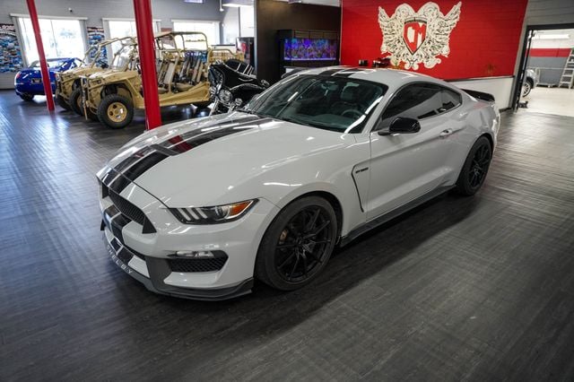 Avalanche Gray 2016 Ford Mustang Shelby GT350 Coupe Rear-Wheel Drive Manual