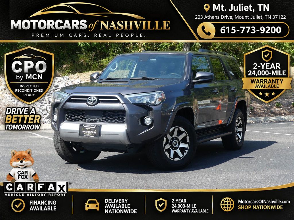 Magnetic Gray Metallic 2020 Toyota 4Runner SUV / Crossover Four-Wheel Drive 5-Speed Automatic