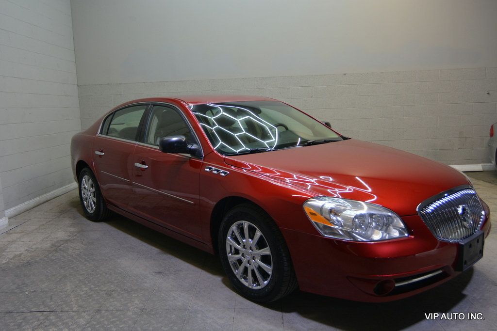 Crystal Red Tintcoat 2011 Buick Lucerne Sedan Front-Wheel Drive 4-Speed Automatic