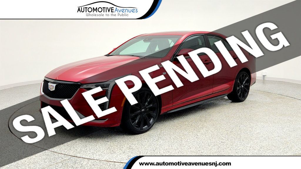 Radiant Red Tintcoat 2025 Cadillac CT4 Sedan Rear-Wheel Drive 8-Speed Automatic