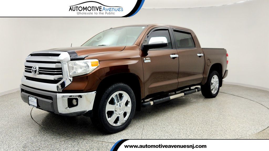 Sunset Bronze Mica 2016 Toyota Tundra 1794 CrewMax 5.7L 4WD Pickup Truck Four-Wheel Drive Automatic