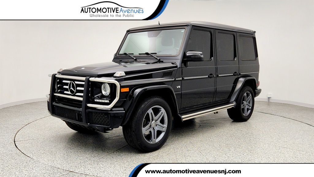 Black 2016 Mercedes-Benz G-Class G 550 4MATIC SUV / Crossover All-Wheel Drive 7-Speed Automatic