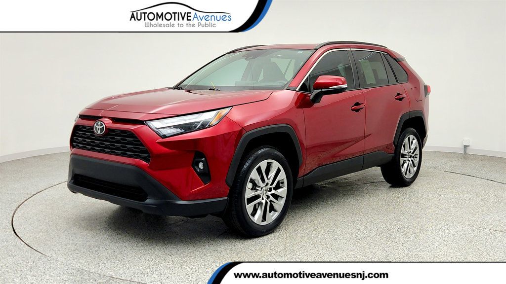 Red (Ruby Flare Pearl) 2023 Toyota RAV4 XLE Premium FWD SUV / Crossover Front-Wheel Drive 8-Speed Automatic