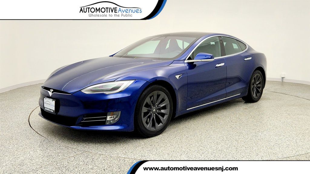 Deep Blue Metallic 2018 Tesla Model S 100D AWD Sedan All-Wheel Drive Automatic