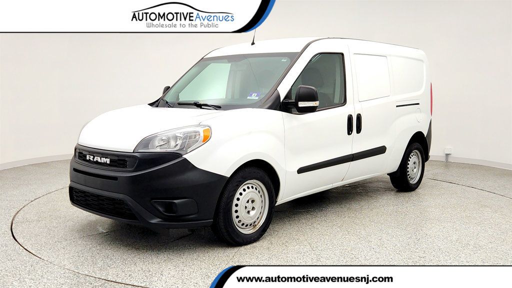 Bright White 2021 RAM ProMaster City Tradesman Cargo Van FWD Van Front-Wheel Drive 9-Speed Automatic