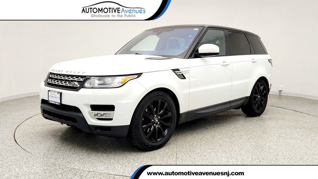 Fuji White 2017 Land Rover Range Rover Sport V6 HSE 4WD SUV / Crossover All-Wheel Drive Automatic