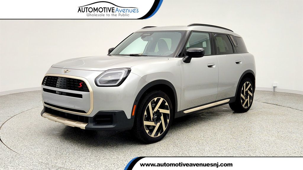 Melting Silver III Metallic 2025 MINI Countryman Cooper S ALL4 SUV / Crossover All-Wheel Drive 7-Speed Automatic