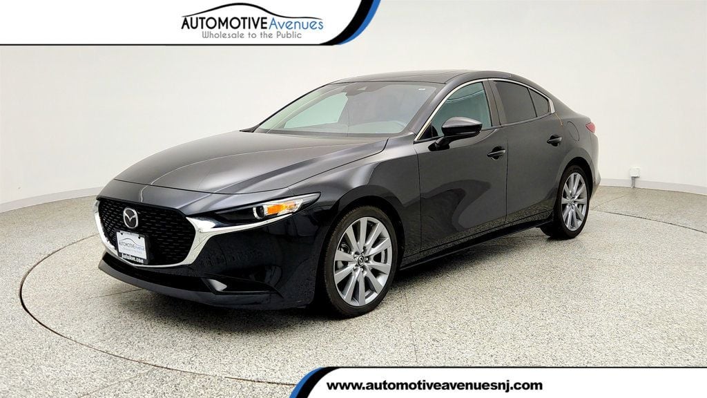 Jet Black Mica 2023 Mazda MAZDA3 2.5 S Preferred Sedan FWD Sedan Front-Wheel Drive 6-Speed Automatic