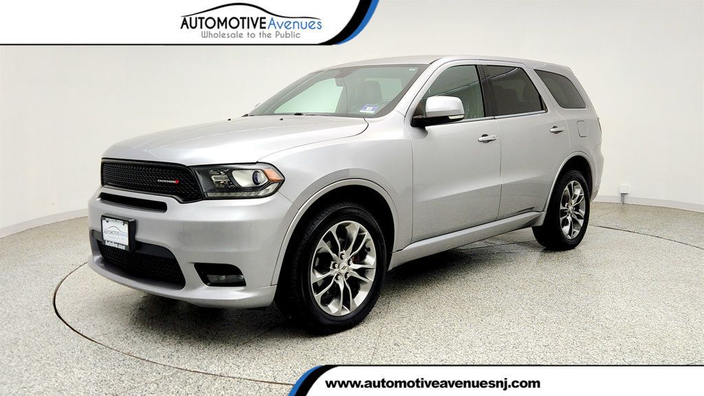 Silver (Billet Clearcoat) 2019 Dodge Durango GT Plus AWD SUV / Crossover All-Wheel Drive 8-Speed Automatic