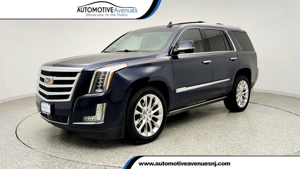 Dark Adriatic Blue Metallic 2019 Cadillac Escalade Premium Luxury 4WD SUV / Crossover Four-Wheel Drive Automatic