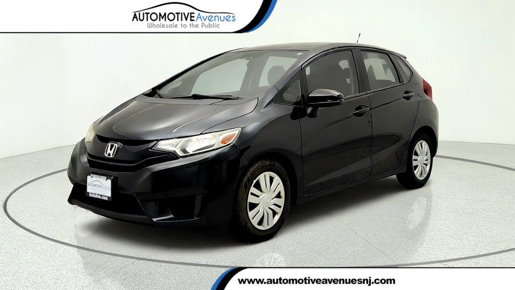 Crystal Black Pearl 2016 Honda Fit Hatchback Front-Wheel Drive Continuously Variable Transmission