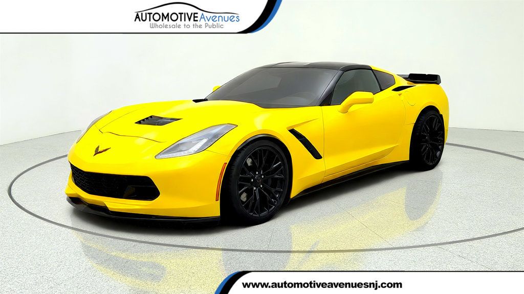 Corvette Racing Yellow Tintcoat 2019 Chevrolet Corvette Coupe Rear-Wheel Drive Automatic