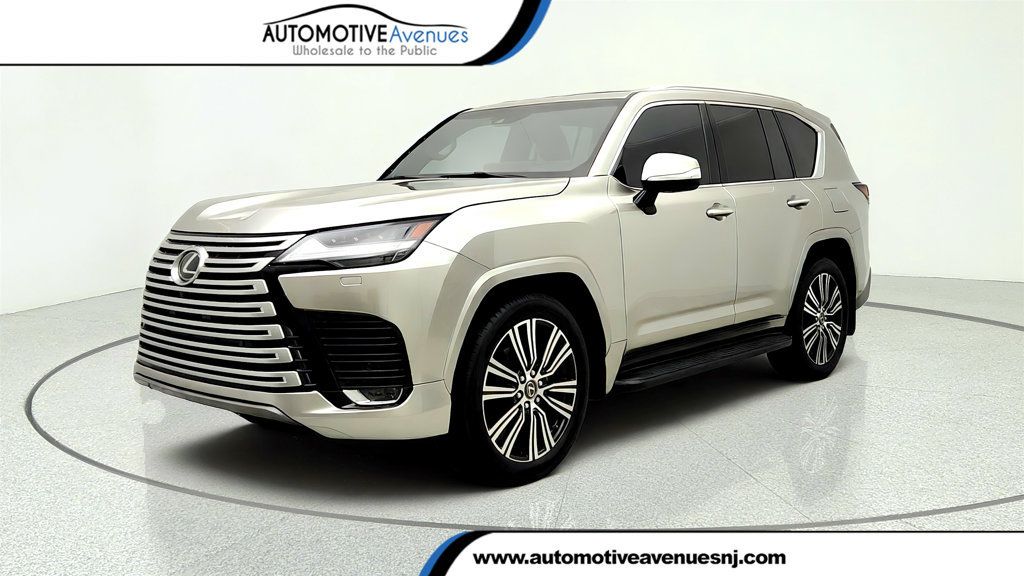 Atomic Silver 2022 Lexus LX SUV / Crossover All-Wheel Drive Automatic