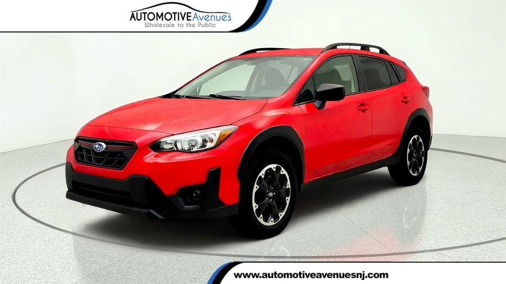 Pure Red 2022 Subaru Crosstrek SUV / Crossover  Continuously Variable Transmission