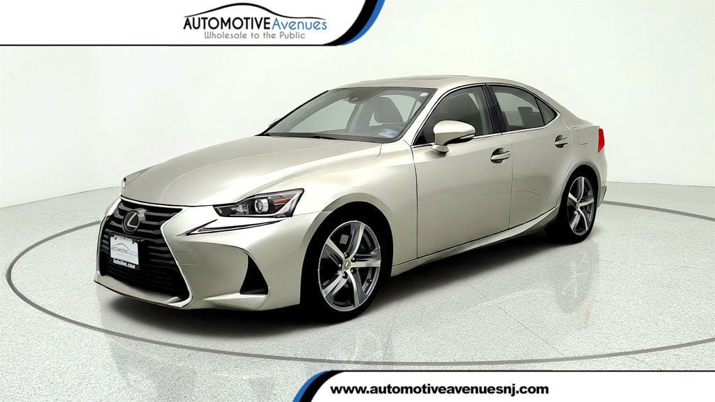 Silver Lining Metallic 2018 Lexus IS Sedan All-Wheel Drive 6-Speed Automatic