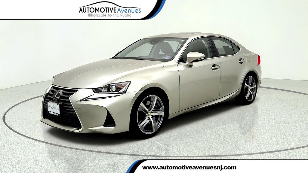 Silver Lining Metallic 2018 Lexus IS Sedan All-Wheel Drive 6-Speed Automatic