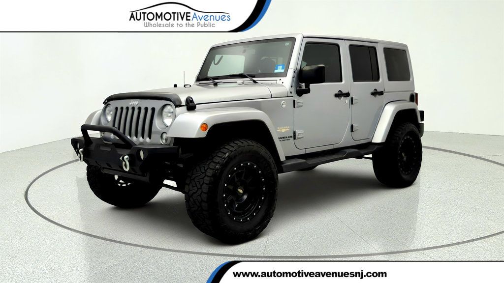 Billet Silver Metallic Clearcoat 2015 Jeep Wrangler SUV / Crossover Four-Wheel Drive 5-Speed Automatic