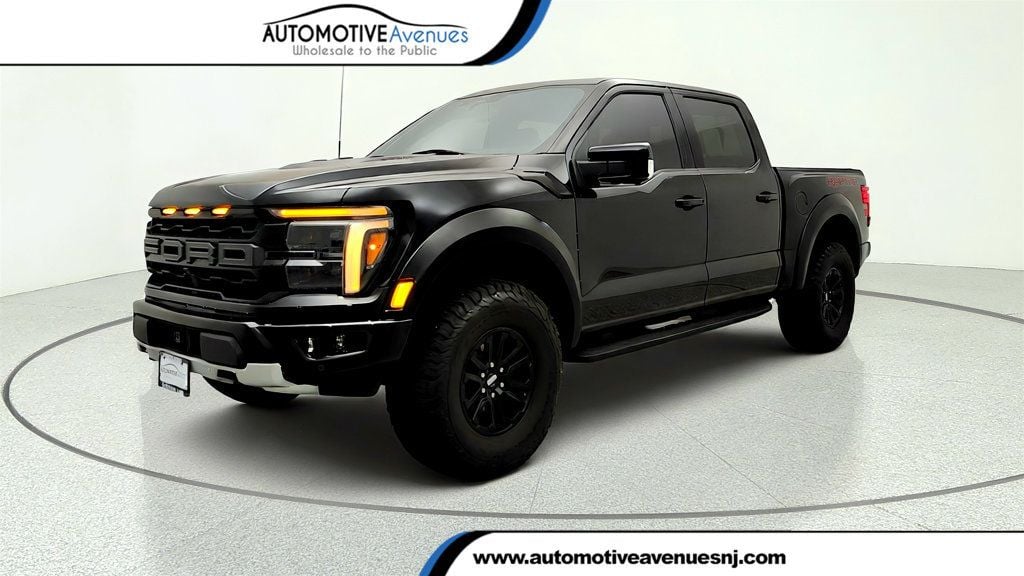 Agate Black Metallic 2024 Ford F-150 Pickup Truck Four-Wheel Drive Automatic
