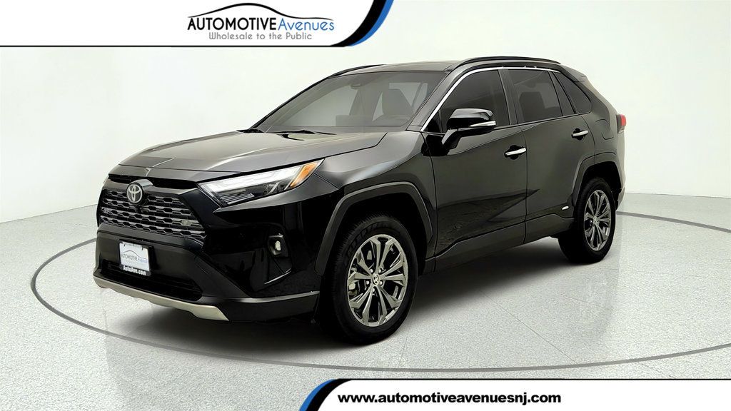 Midnight Black Metallic 2025 Toyota RAV4 Hybrid SUV / Crossover All-Wheel Drive Continuously Variable Transmission