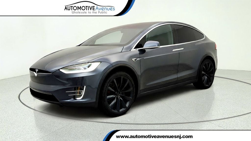 Midnight Silver Metallic 2020 Tesla Model X SUV / Crossover All-Wheel Drive Automatic