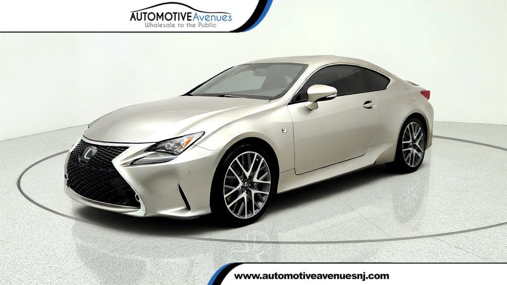Atomic Silver 2017 Lexus RC Coupe Rear-Wheel Drive 8-Speed Automatic