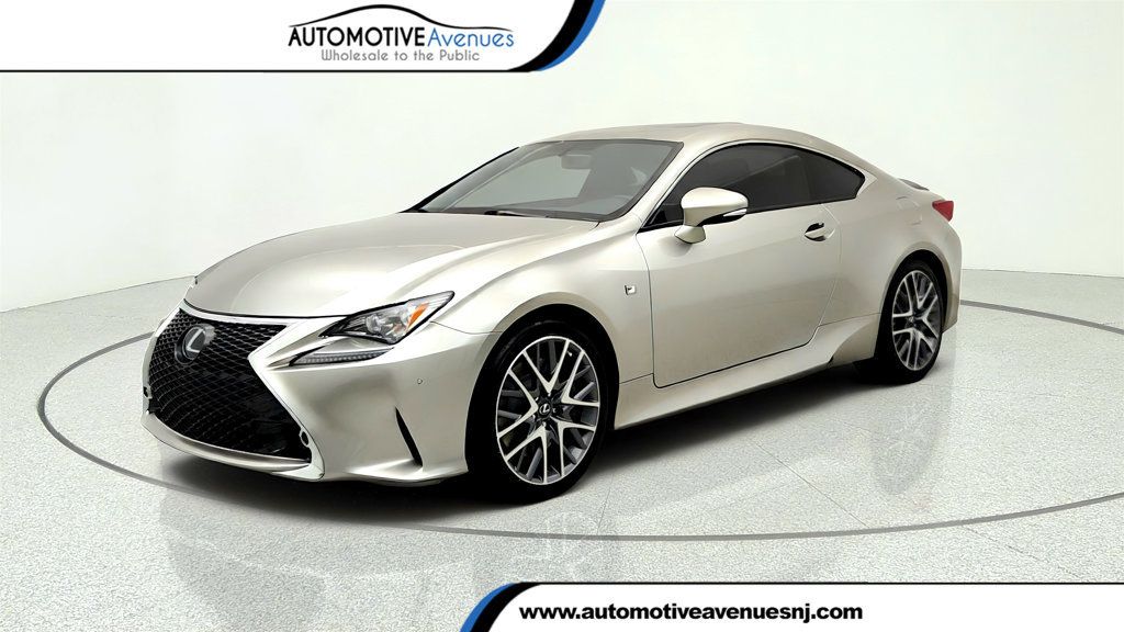 Atomic Silver 2017 Lexus RC Coupe Rear-Wheel Drive 8-Speed Automatic