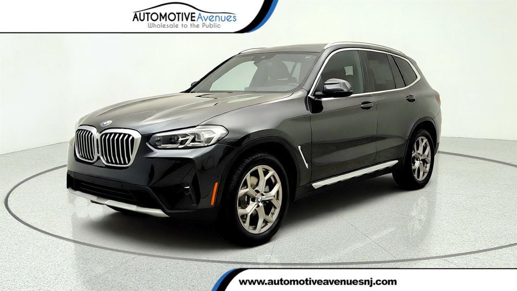 Gray (Dark Graphite Metallic) 2023 BMW X3 SUV / Crossover All-Wheel Drive 8-Speed Automatic