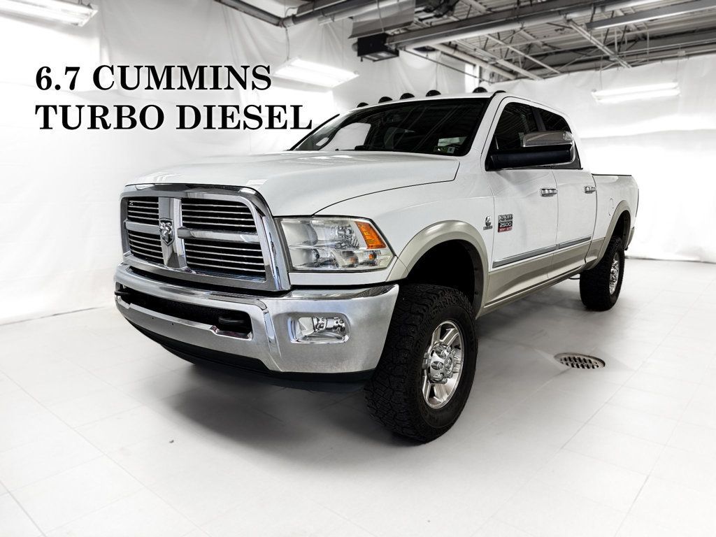 Bright White 2010 Dodge RAM 2500 Pickup Truck Four-Wheel Drive Automatic
