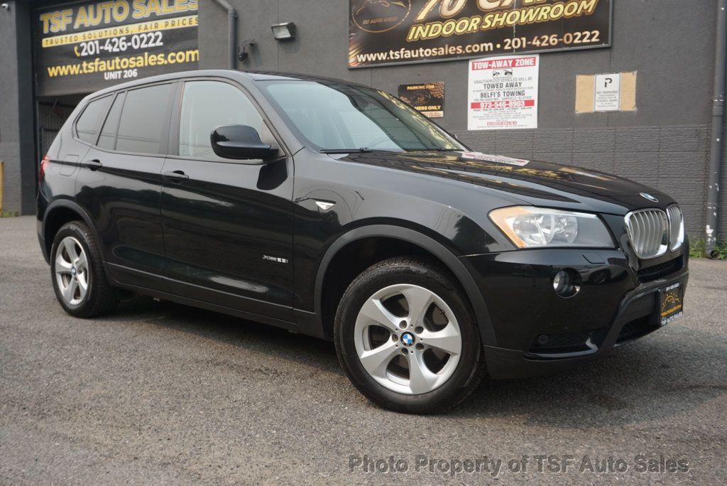 Jet Black 2011 BMW X3 SUV / Crossover All-Wheel Drive 8-Speed Automatic