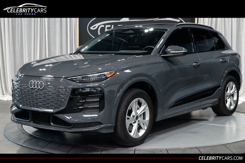 Magnet Gray 2025 Audi Q6 e-tron SUV / Crossover Rear-Wheel Drive Automatic